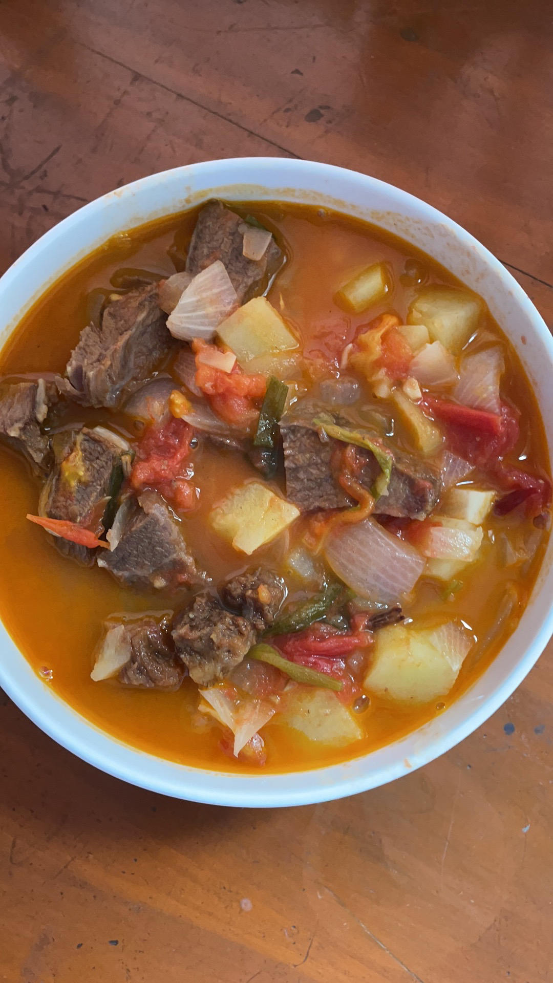 番茄土豆炖牛肉