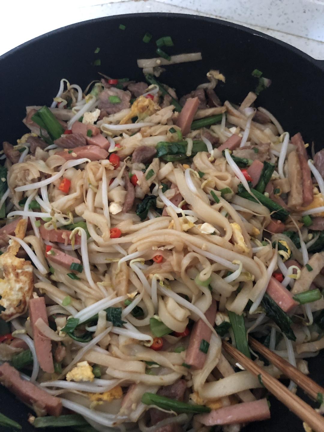 潮州炒粿条的做法