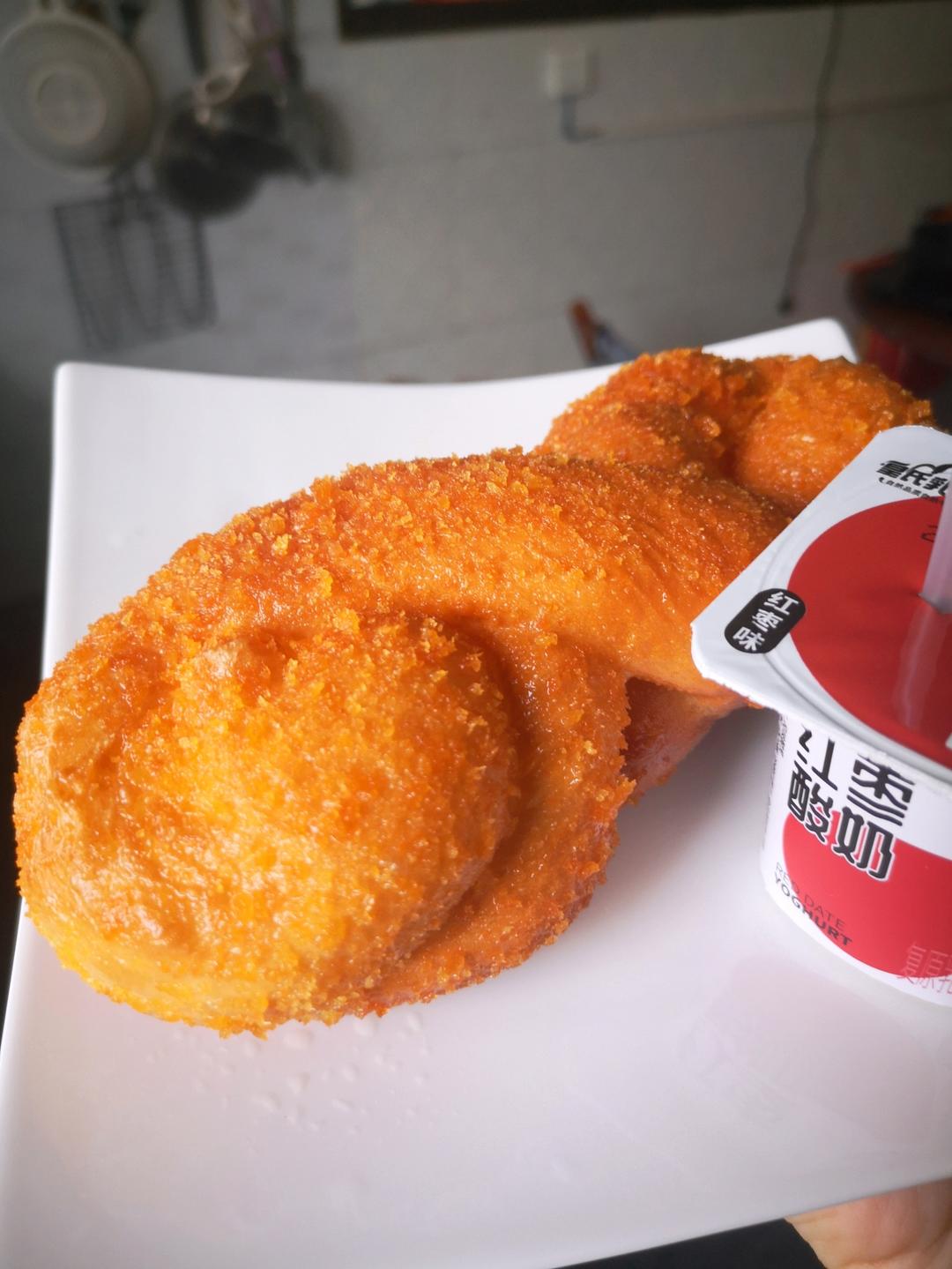 全网超🔥酸奶爆浆大麻花（附鲜奶麻薯馅配方）