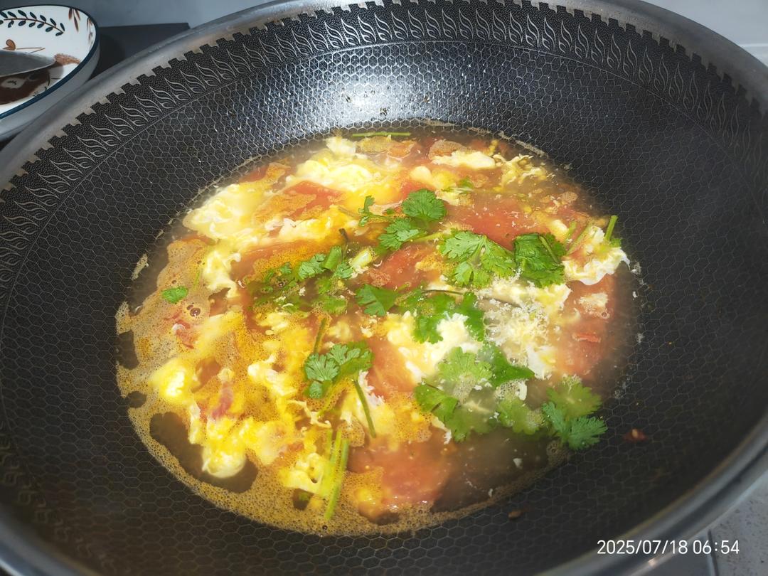 一个番茄一个鸡蛋就够的番茄蛋汤