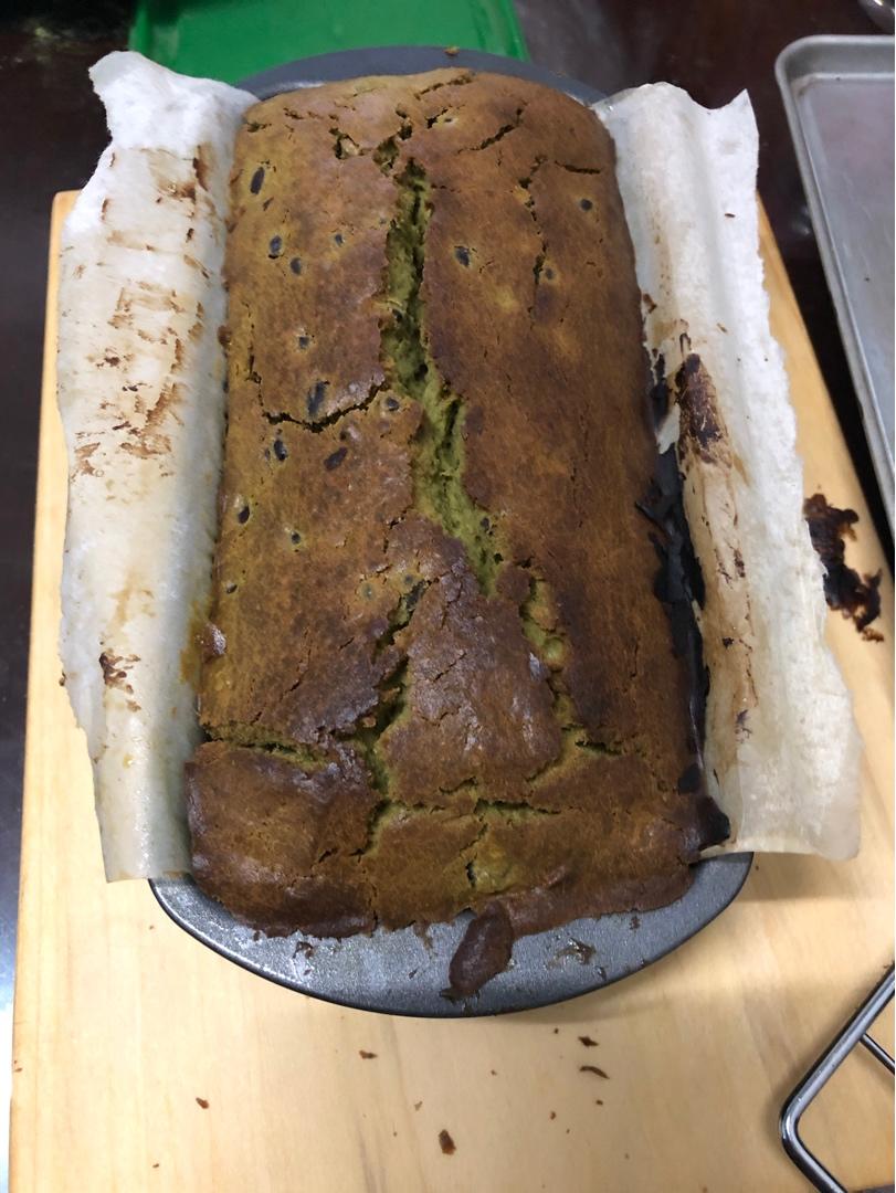 甜而不腻的抹茶磅蛋糕