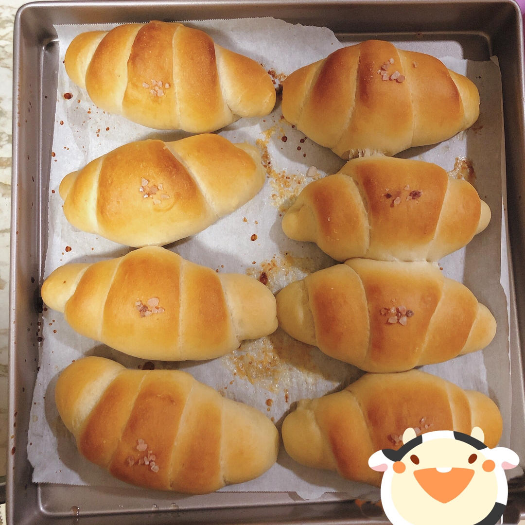 【视频食谱】错过一定后悔的日式盐面包