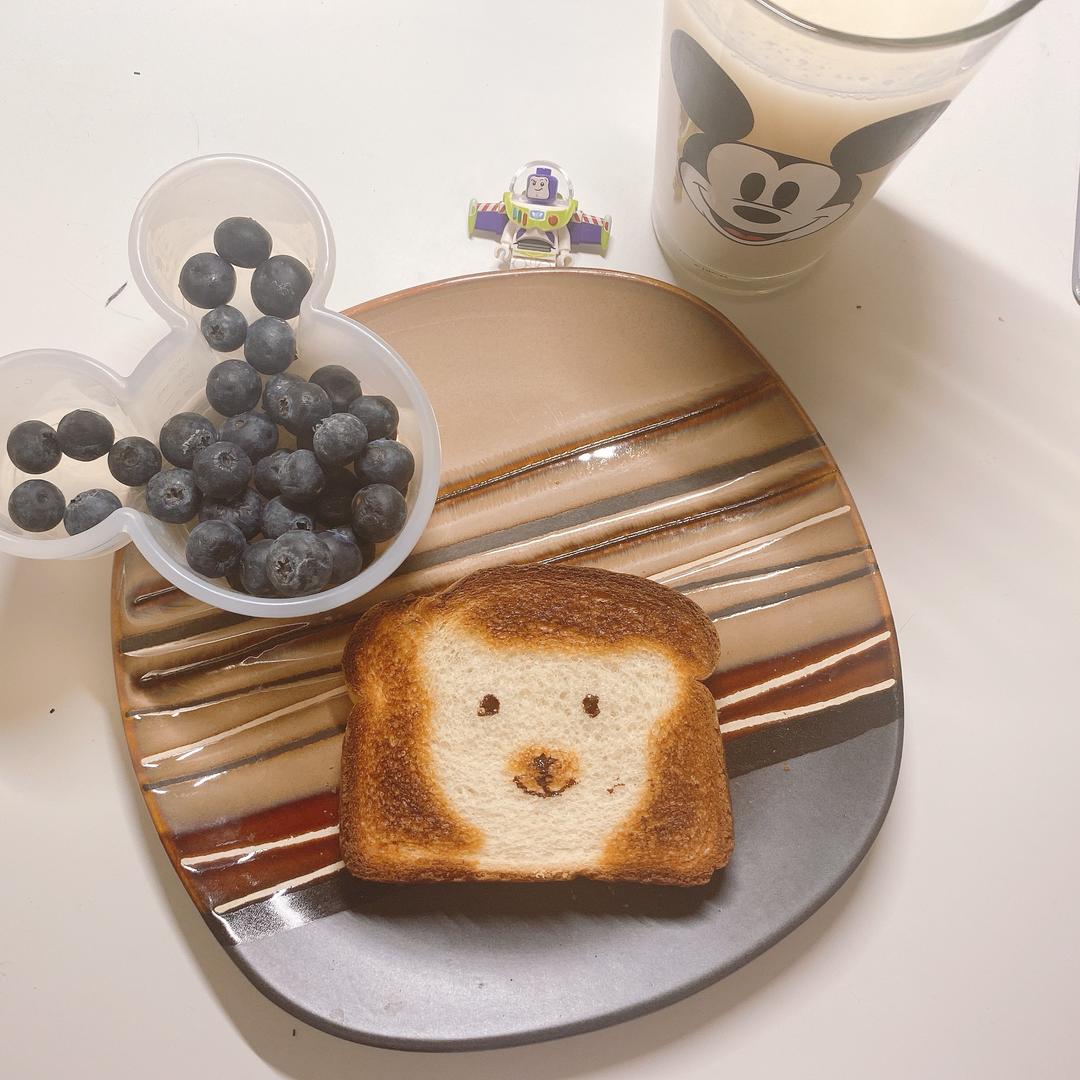 纯奶手撕吐司的做法 步骤1