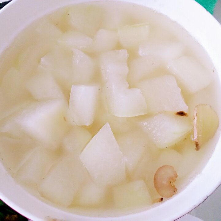 战场塬做的清水冬瓜汤