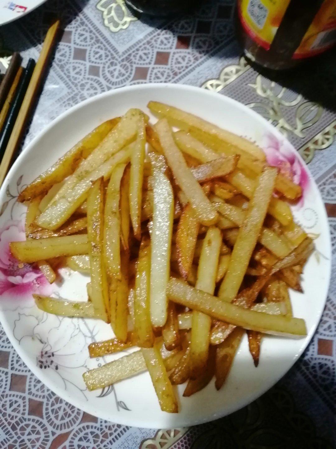 炸土豆条