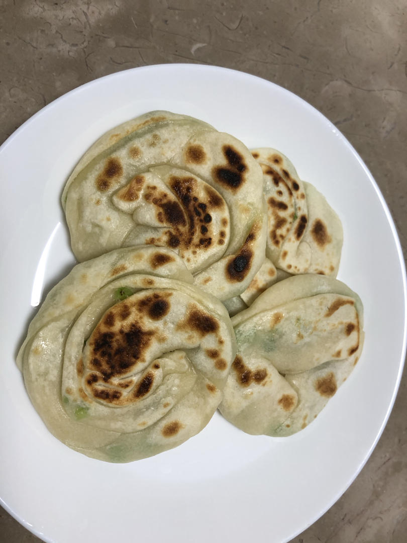 饺子皮葱油饼