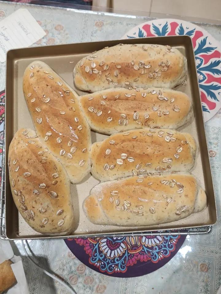 蜂蜜燕麦全麦面包胚