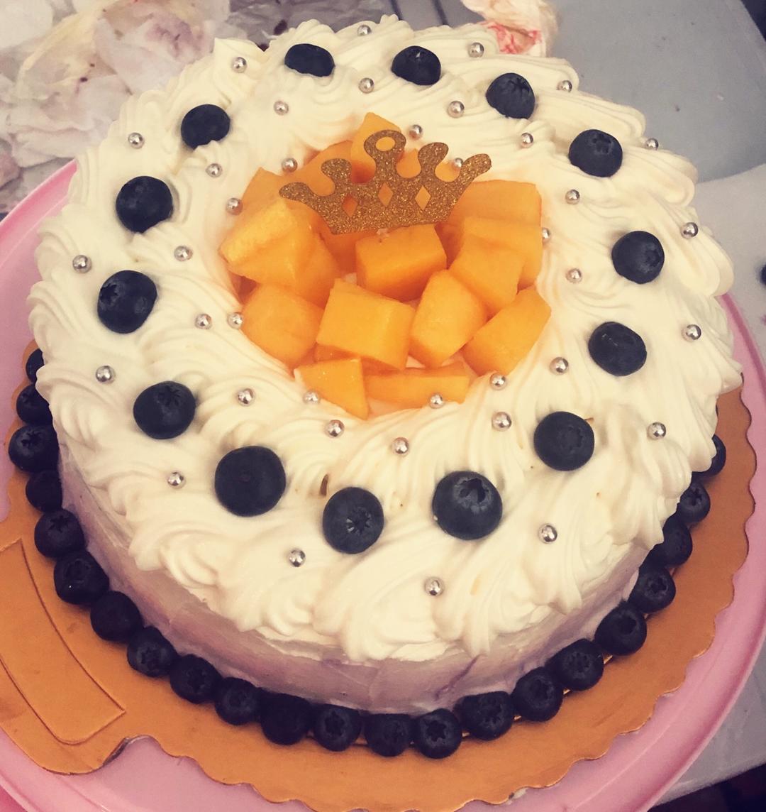 8寸水果生日蛋糕