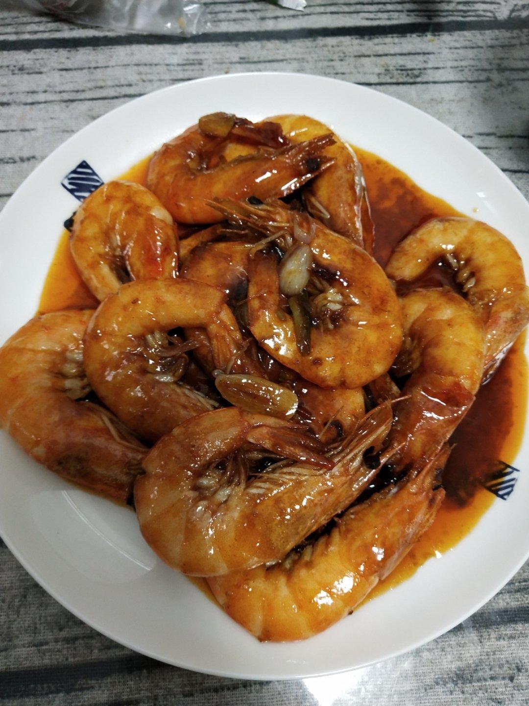 油焖大虾