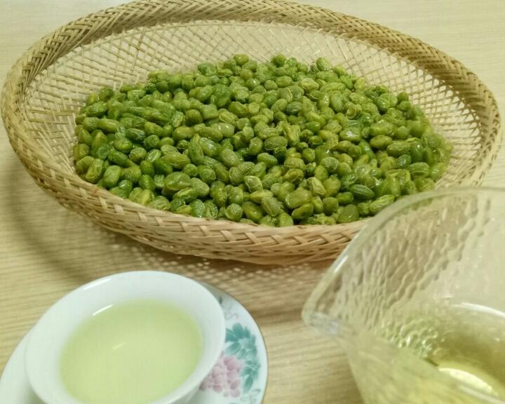炙毛豆(烤箱版)