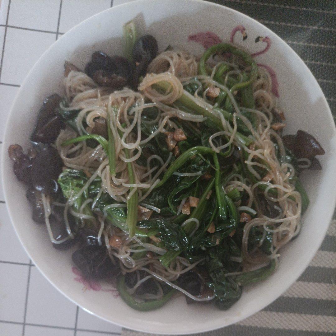 万能凉拌菜料汁（凉拌菠菜粉丝）