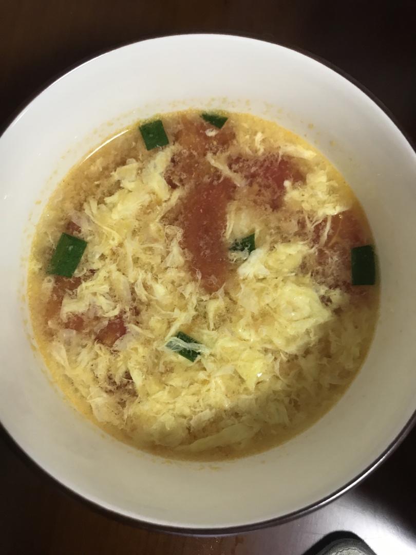 好喝到爆的西红柿鸡蛋汤