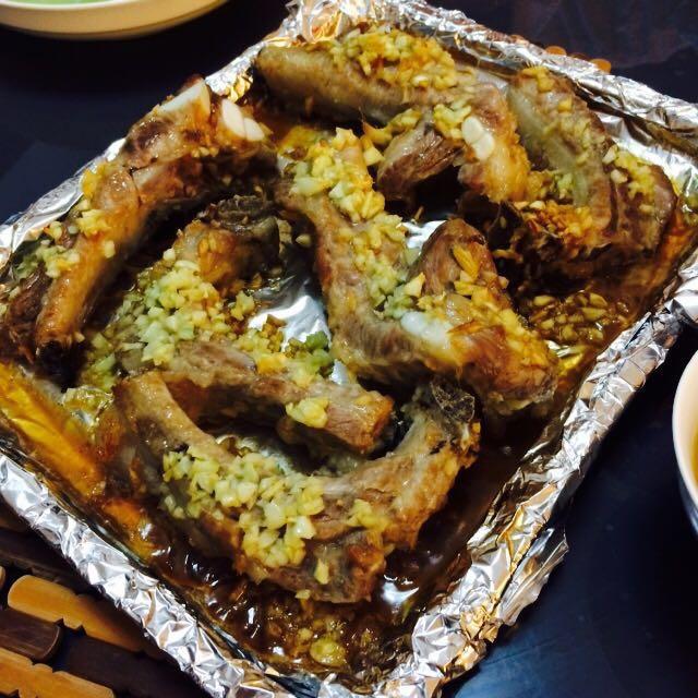 香到骨头里的蒜香排骨（烤箱）