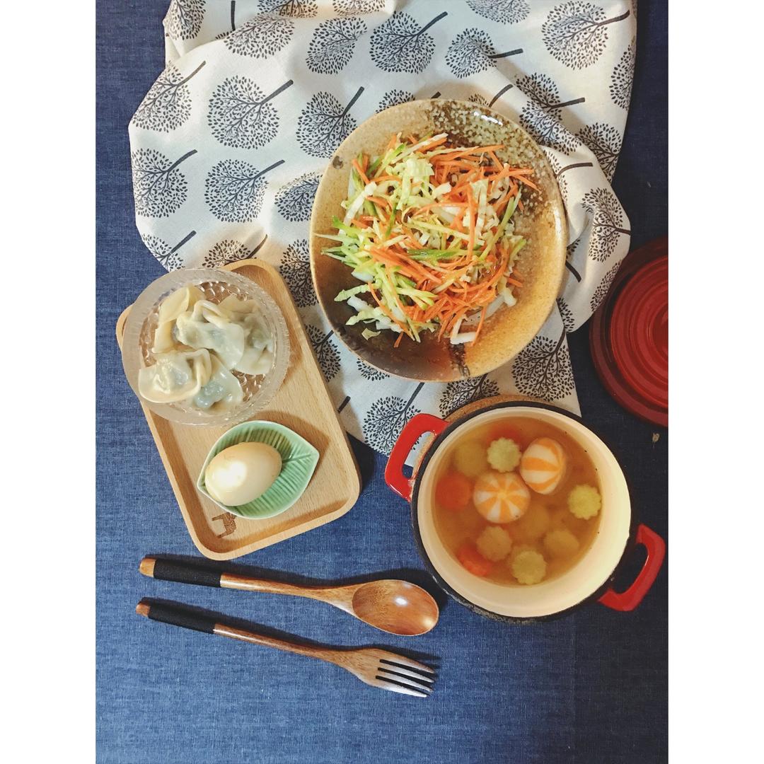 凉拌白菜芯——冬天的小凉菜