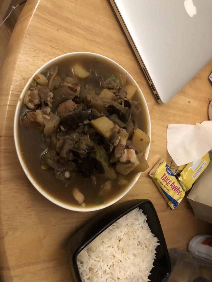 土豆炖茄子
