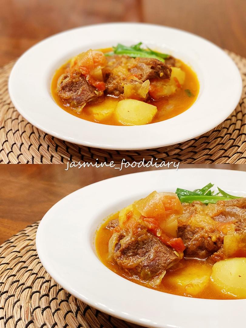 番茄土豆炖牛腩