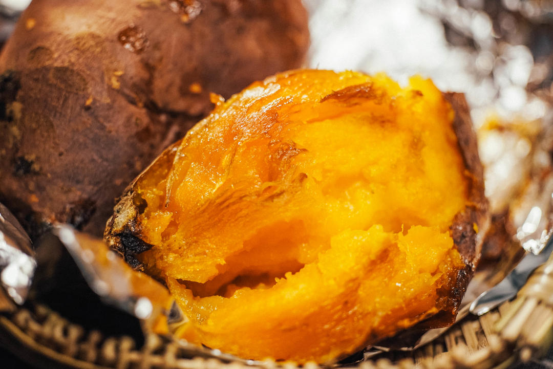 【微波炉栗子x红薯】的做法