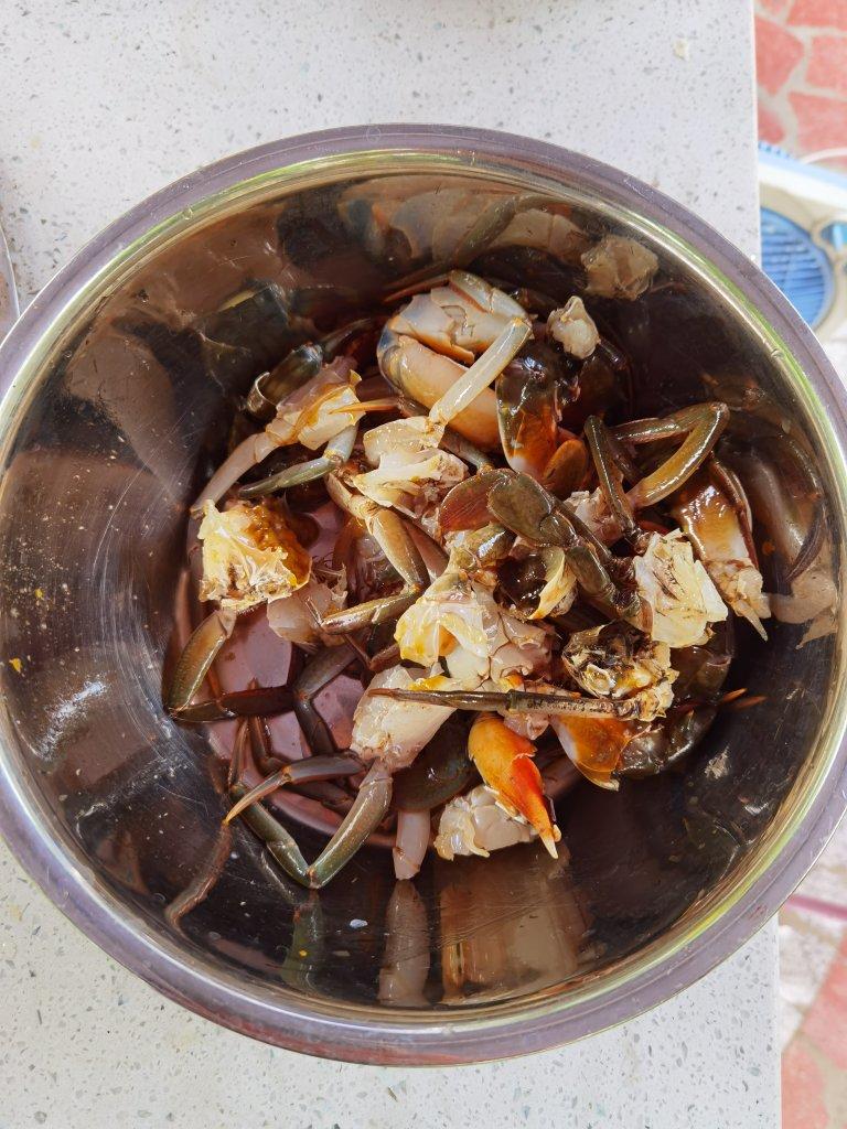 葱姜炒蟹 姜葱蟹