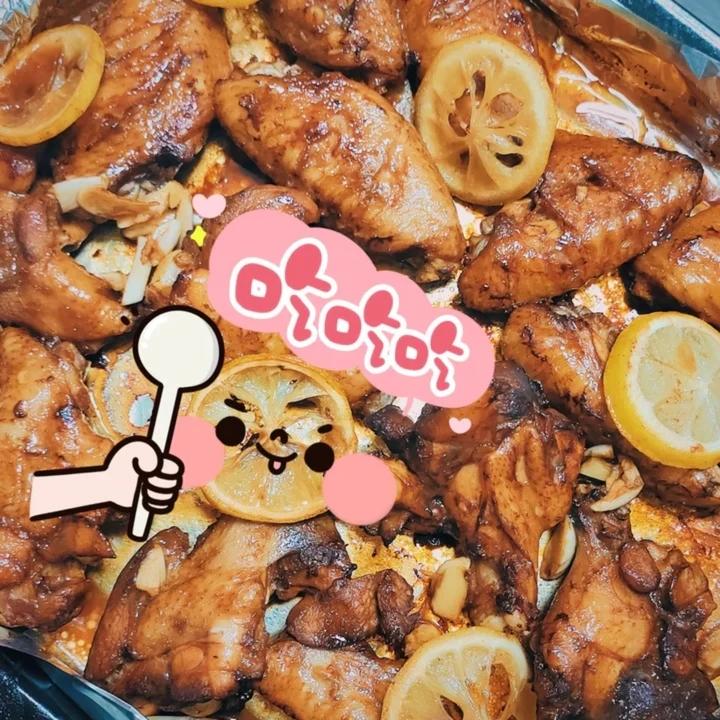 好吃到舔手指的柠香鸡翅❗️清爽不油腻❗️ cosori空气炸锅一键搞定～