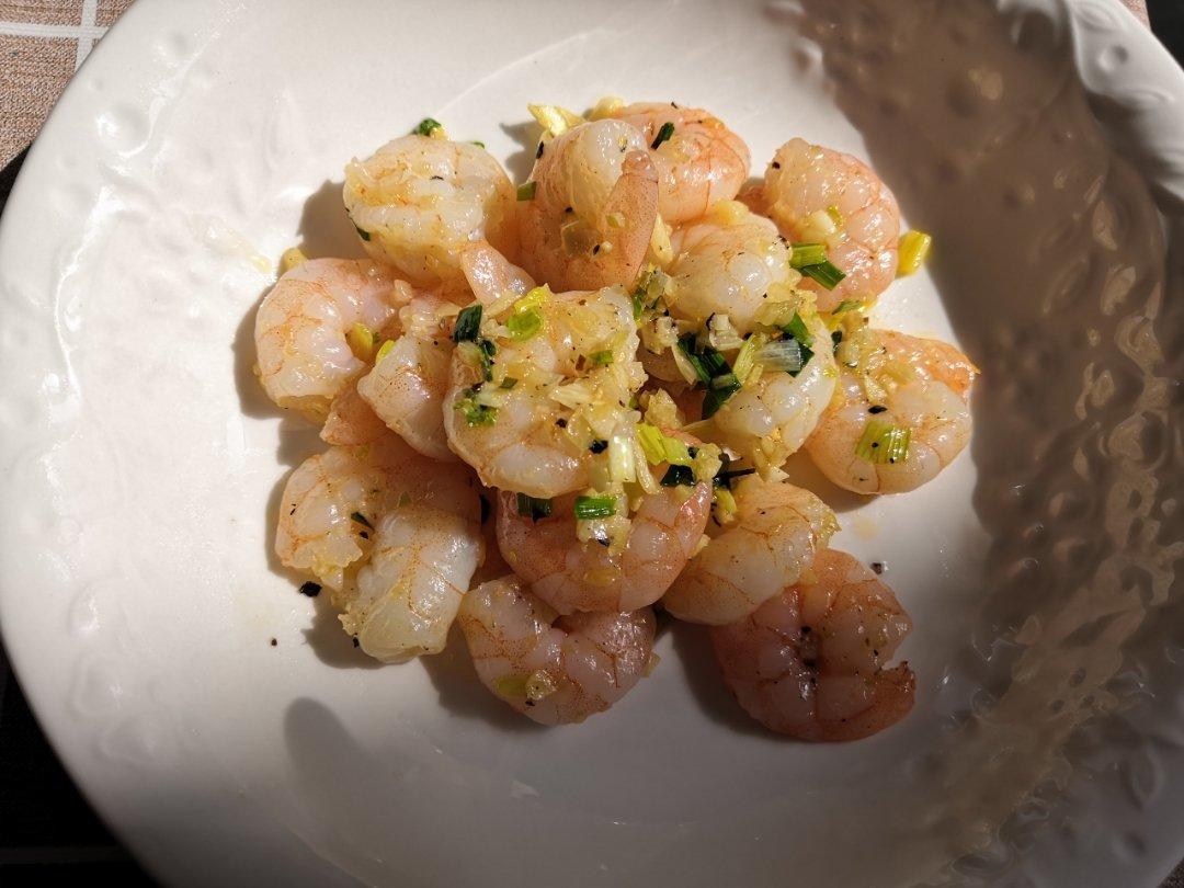 蒜香黄油虾『蒜香虾仁』炒虾仁  生酮