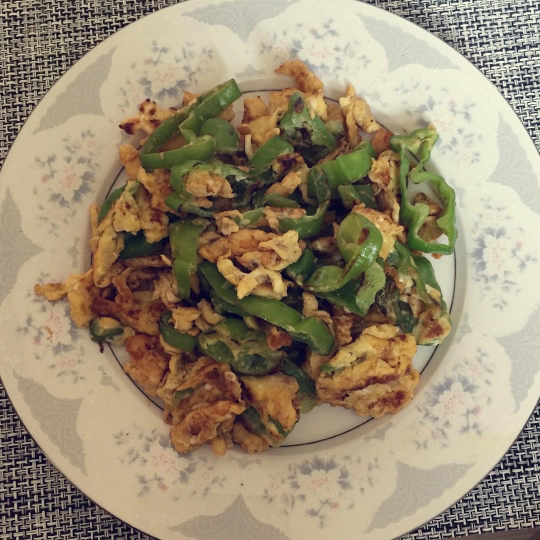 青椒鸡蛋
