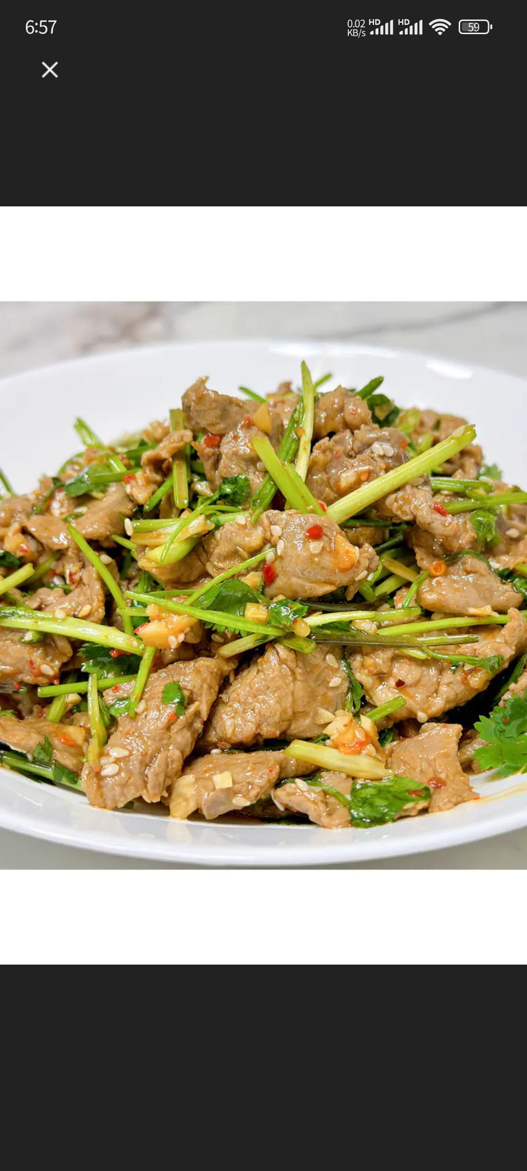 丈母娘吃了都夸的凉拌香菜牛肉