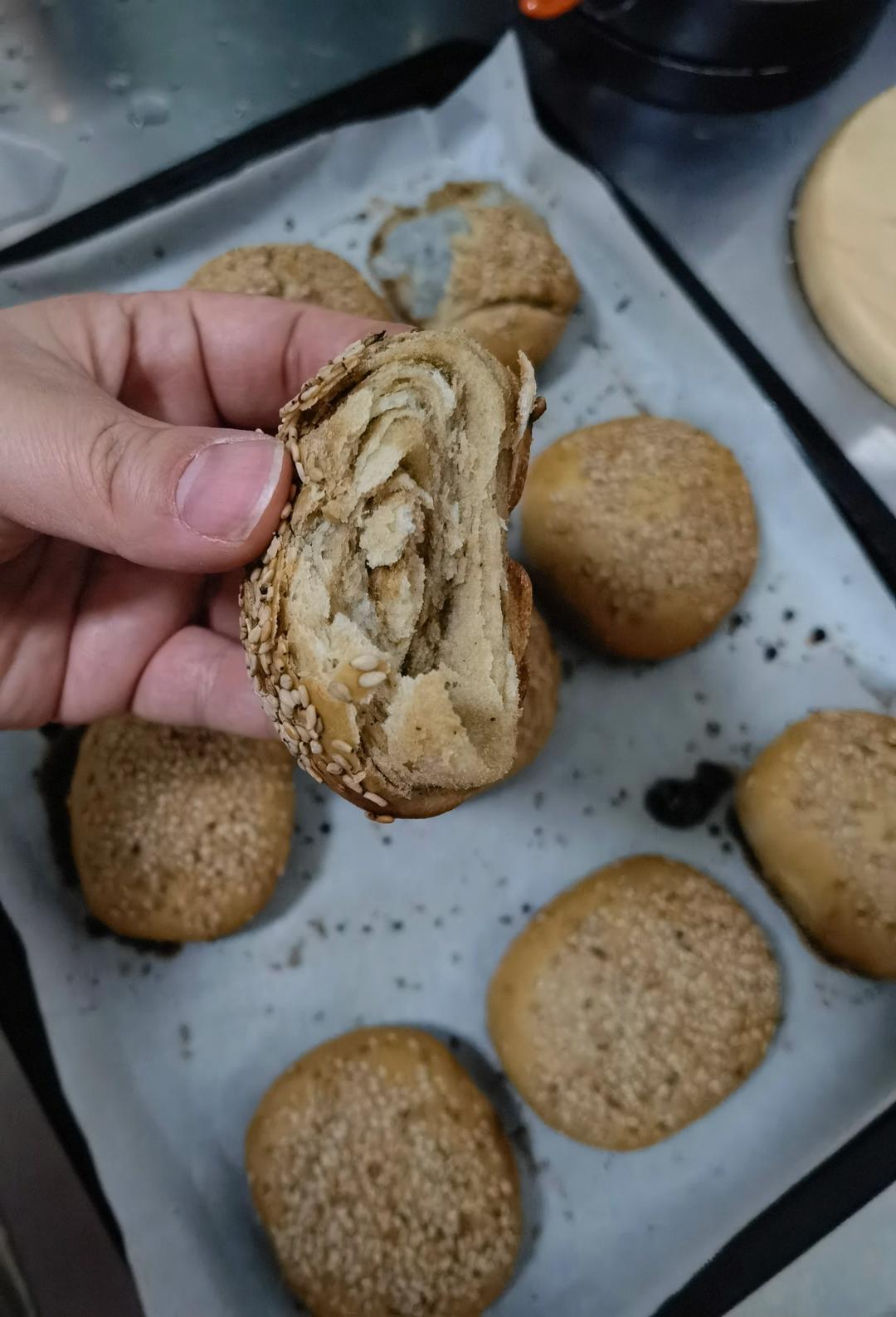 麻酱烧饼（独家原创）