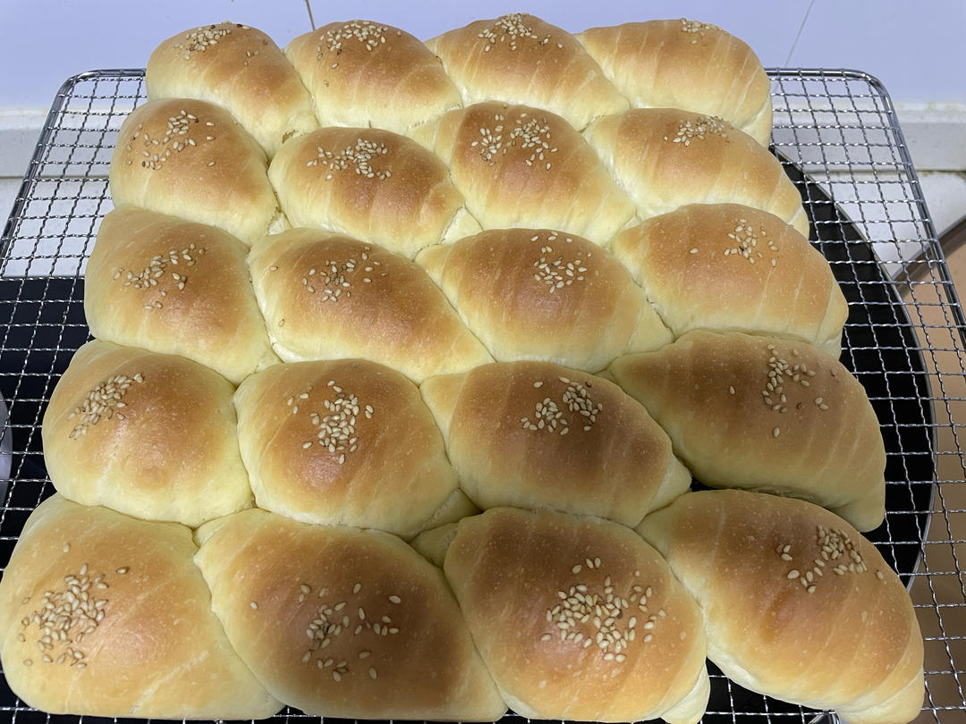 牛奶面包卷（直接法）