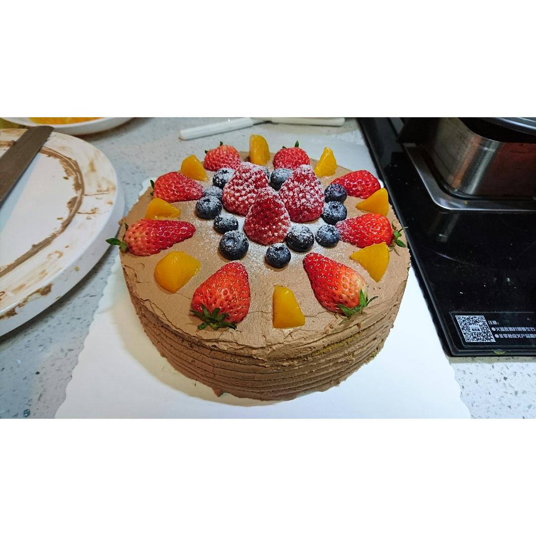 PH打发巧克力奶油