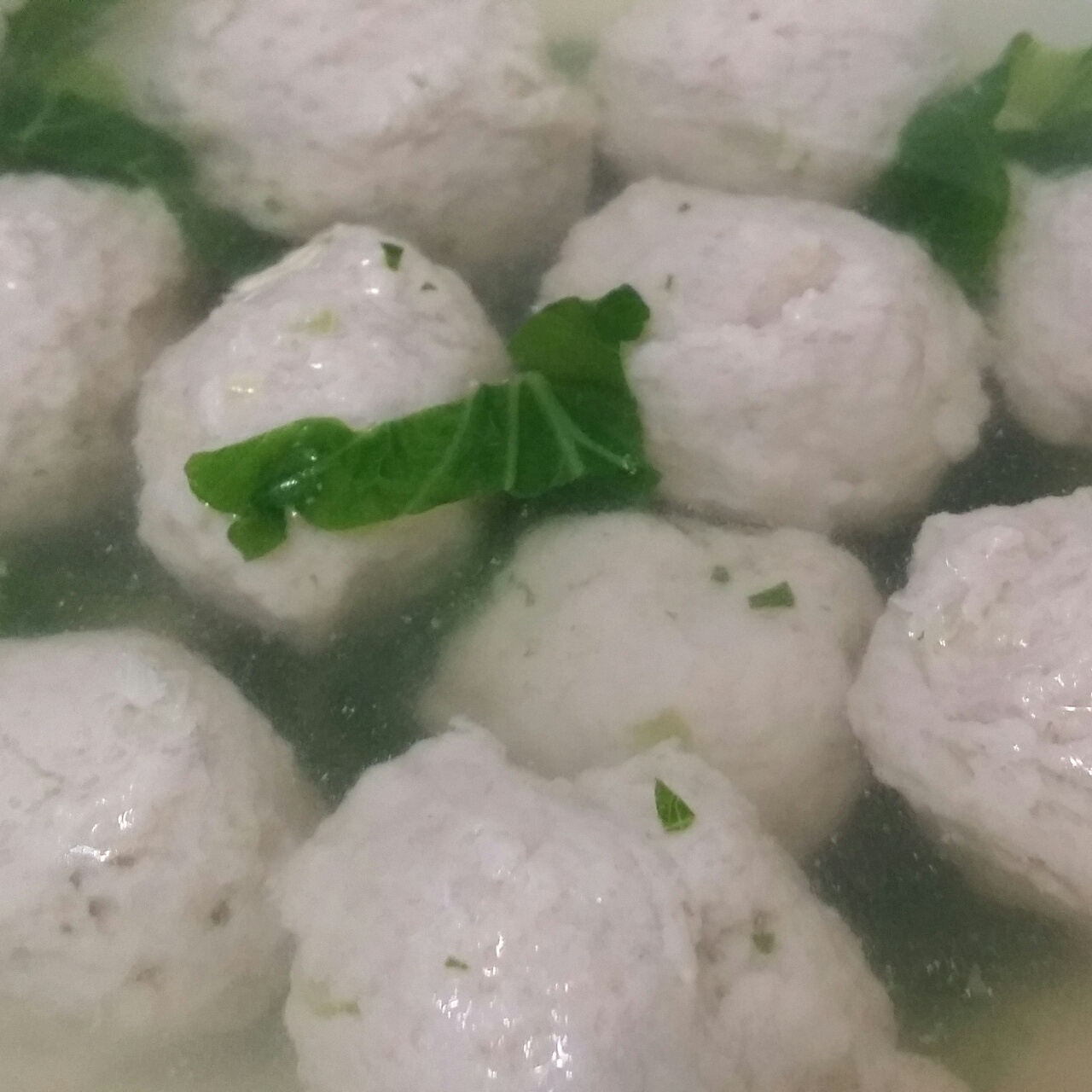 手做【鲅鱼丸子汤】