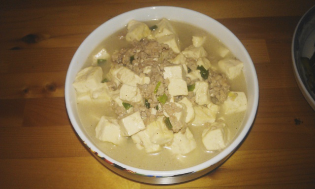 肉末豆腐