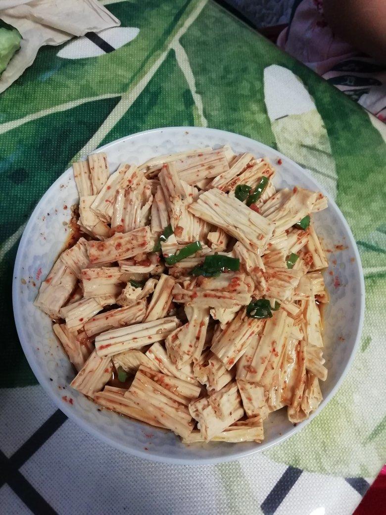 凉拌腐竹
