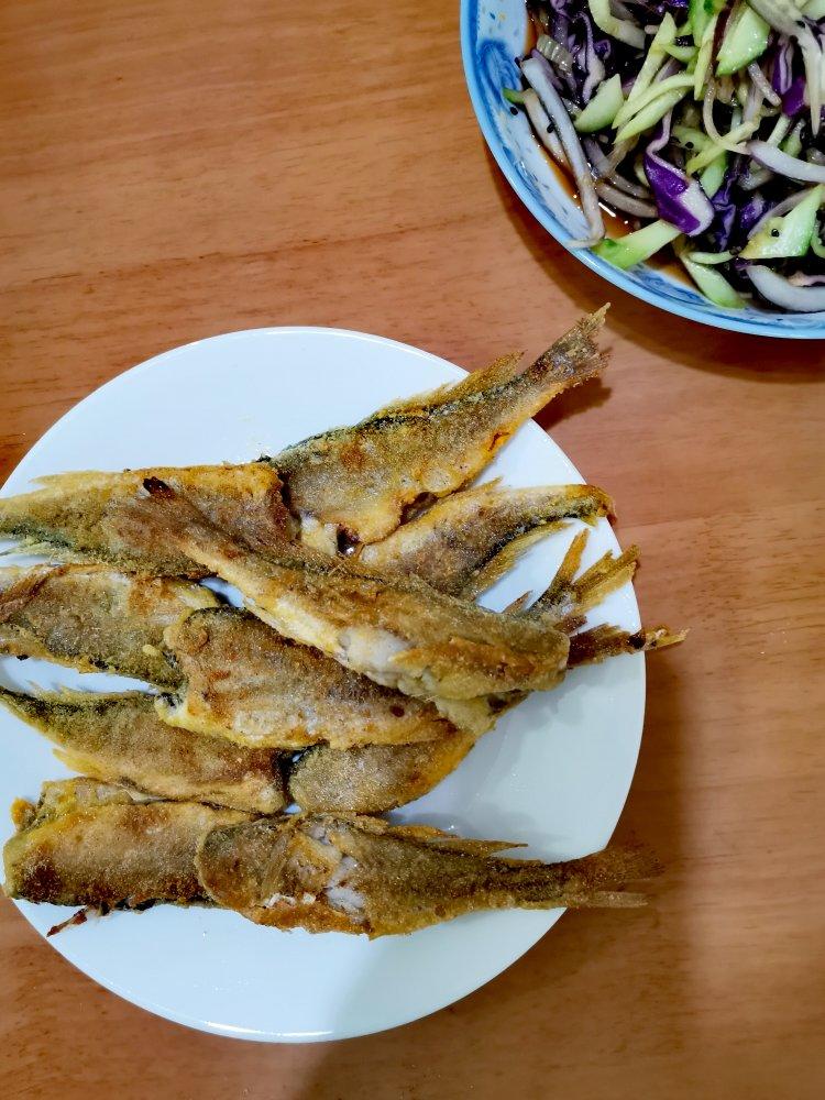 酥炸小黄鱼～吸油少