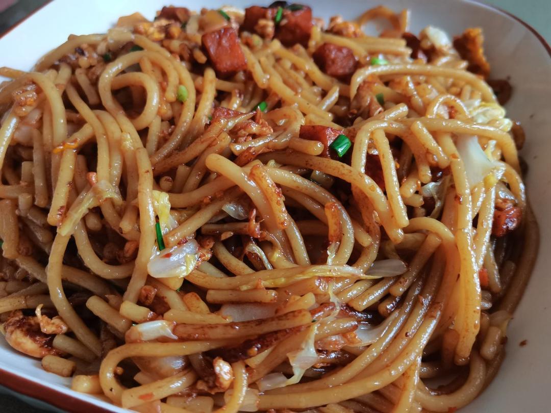 iko597做的鸡蛋炒粉