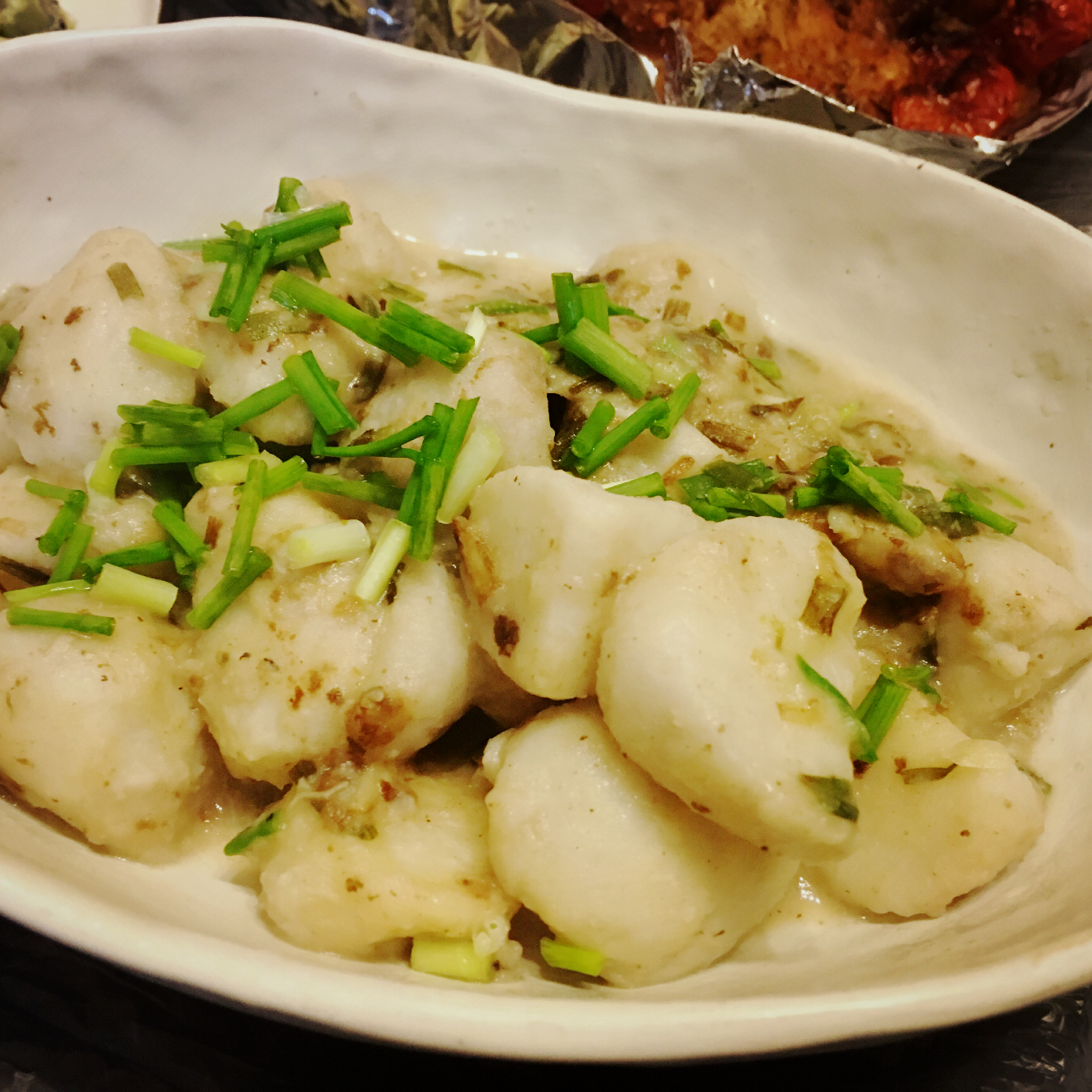 绵花糖_23w6做的葱油芋艿