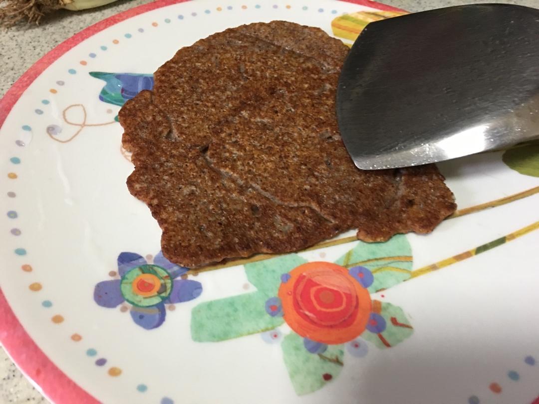 快手减脂餐--240大卡的香蕉全麦饼