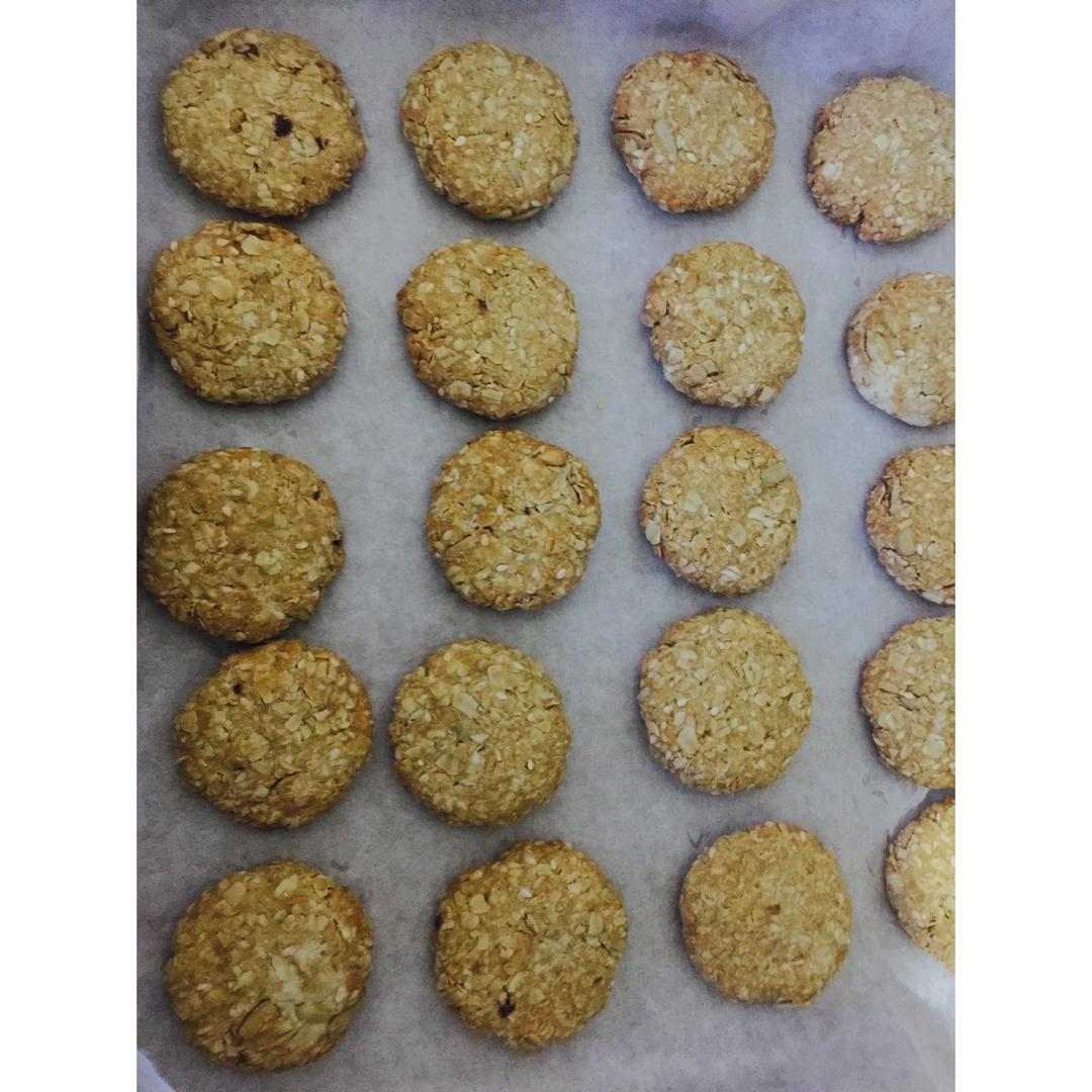 减脂暖宫好伙伴：红糖燕麦饼干