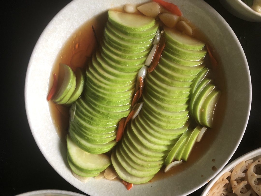 健康下饭素菜蒜蓉西葫芦