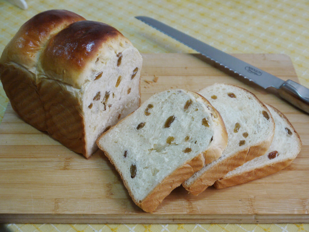 155葡萄干吐司面包