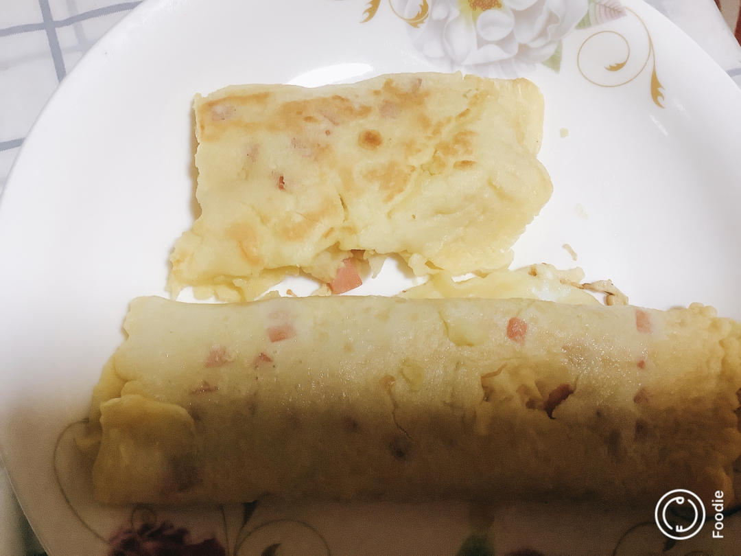 【牛奶鸡蛋早餐软饼】的做法