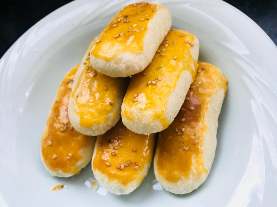 芝麻椒盐牛舌饼（北京小吃）