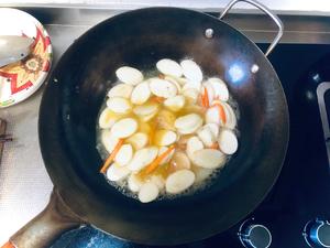 雪菜炒年糕（简单版）附炒蛋超滑秘密的做法 步骤7