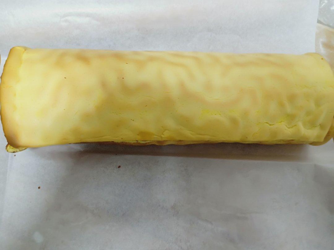 不浪费蛋白的虎皮蛋糕卷
