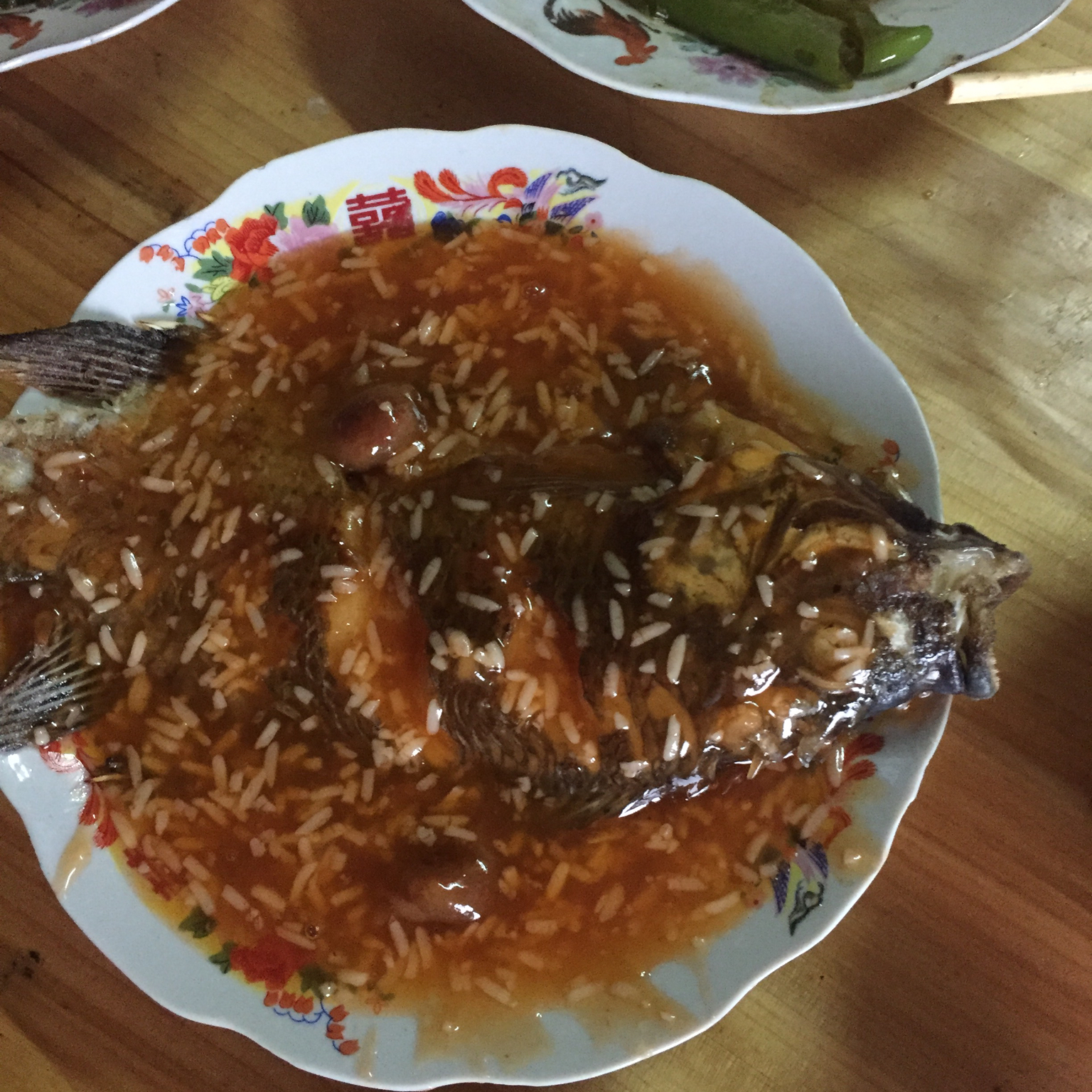 繁花落寂忆成残做的甜酒鱼