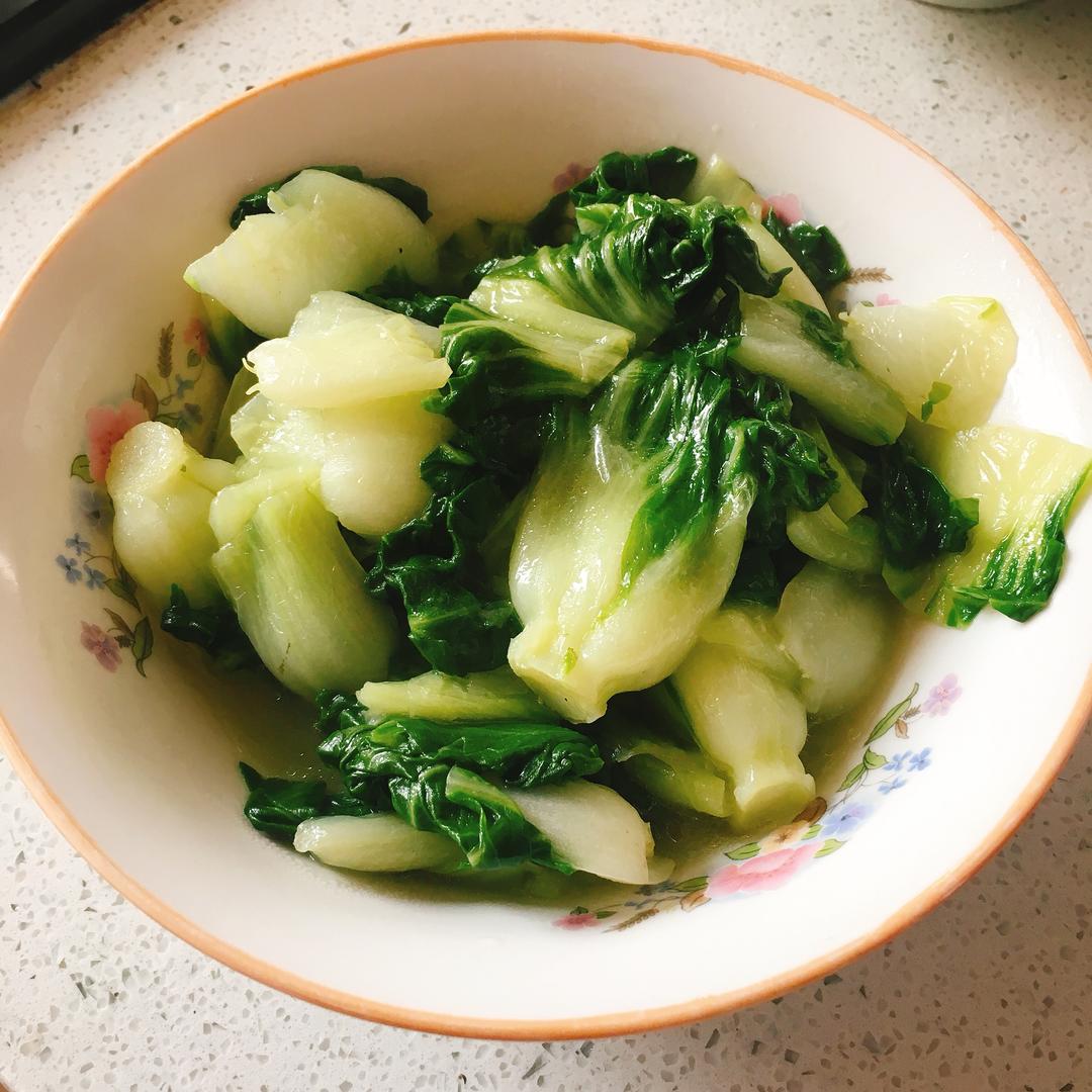 炒青菜的做法