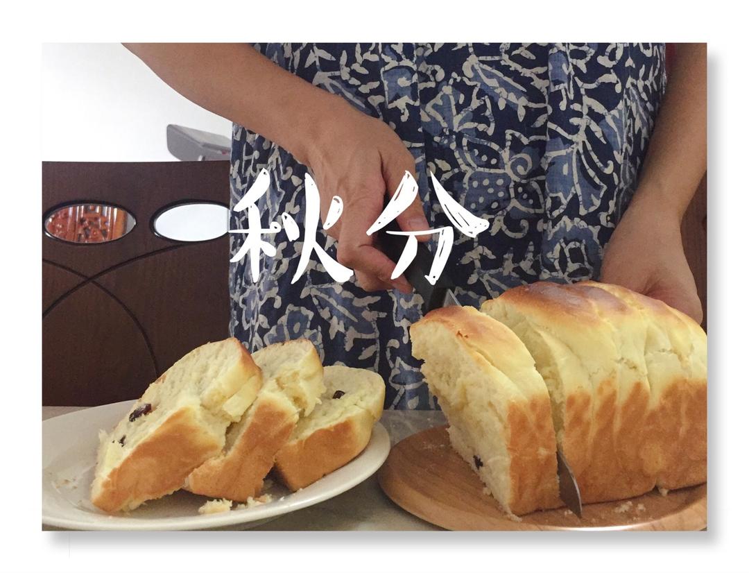 手撕蔓越莓炼乳吐司