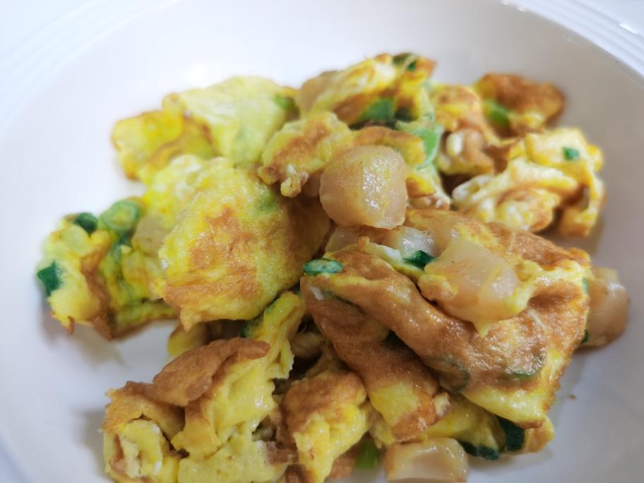 干贝(瑶柱)炒蛋的做法