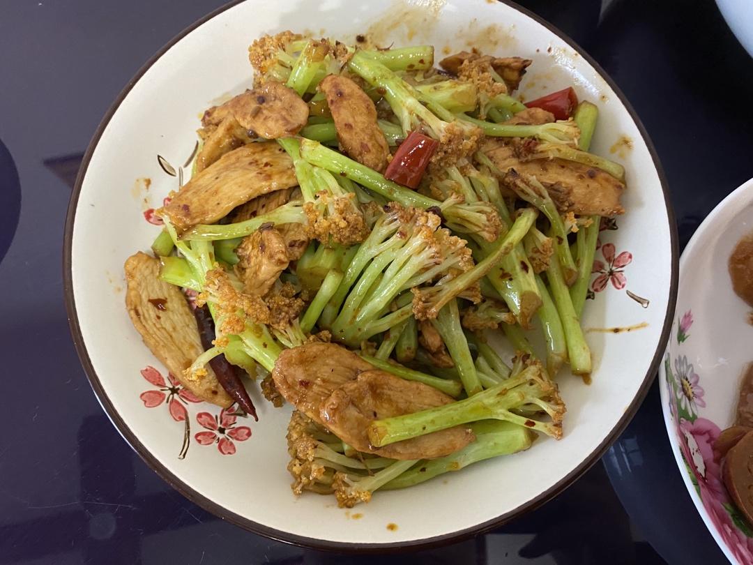 干锅菜花