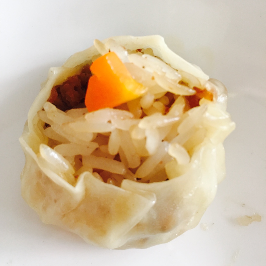 简易糯米烧卖（附烧卖包法）