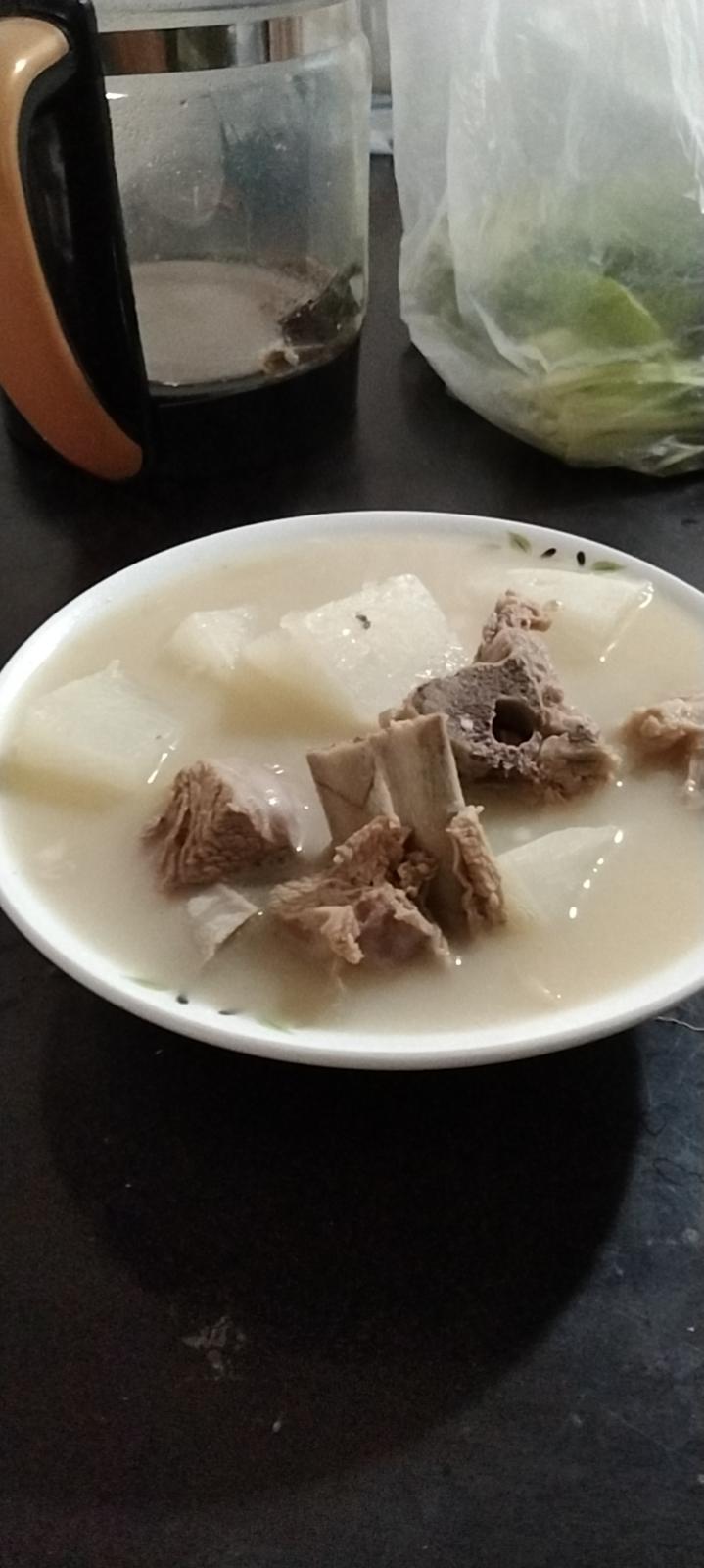 白萝卜炖羊排